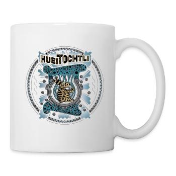 Huei Tochtli rabbit in the moon - Mug - white - Right