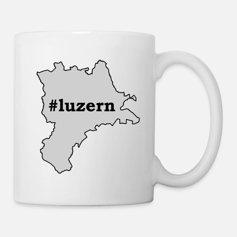 LU Lucerne - Mug blanc - blanc