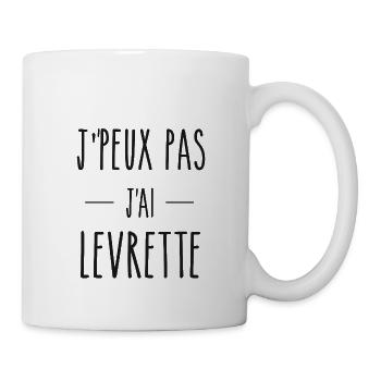 J'peu pas - Mug blanc - blanc - Droite
