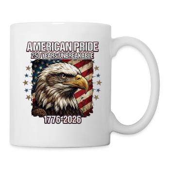  250 Years America Anniversary American Pride - Mug - white - Right