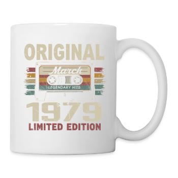 März 1979 Vintage März 1979 - Tasse - Weiß - Rechts