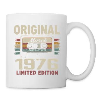 Mars 1976 Vintage mars 1976 - Mug blanc - blanc - Droite