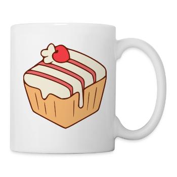 Cuisson de cupcakes, boulangerie, pâtisserie - Mug blanc - blanc - Droite