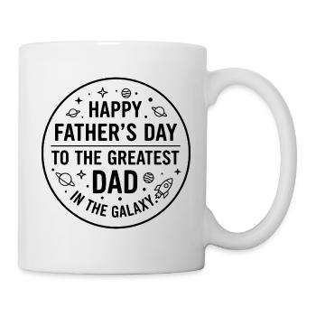 Meilleur cadeau de papa au monde pour le meilleur papa - Mug blanc - blanc - Droite