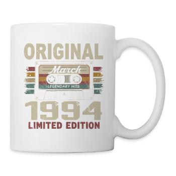 März 1994 Vintage März 1994 - Tasse - Weiß - Rechts