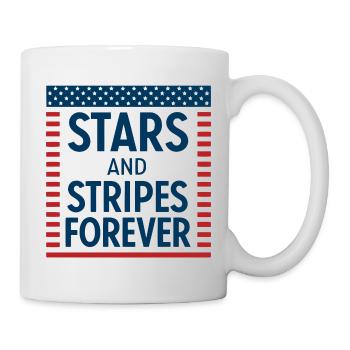 Forever Stars and Stripes - Mug - white - Right