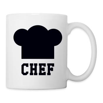 Chef Toque - Kitchen - Cook - Mug - white - Right