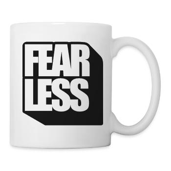 Fearless Bold Typography - Mug - white - Right