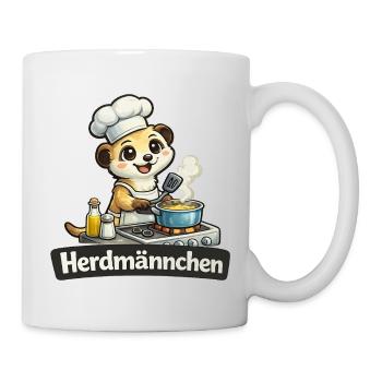 Chemise de Herdmännchen Suricate et Herd Wortwitz - Mug blanc - blanc - Droite