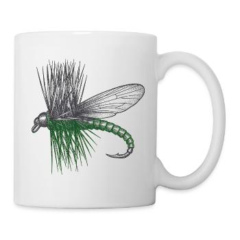 Der Master's Fly - Tasse - Weiß - Rechts