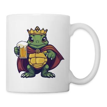 Turtle Beer King - Mug - white - Right
