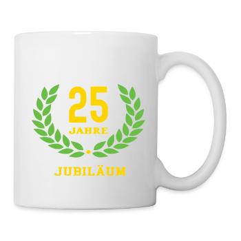 Hairdresser Anniversary 25 Years 25th Anniversary - Mug - white - Right