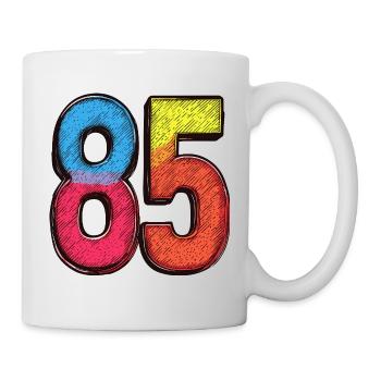 85 Number Colorful - Mug - white - Right