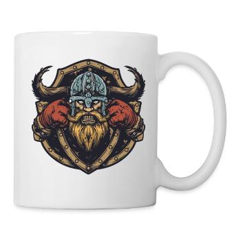 MMA Boxeur Viking - Mug blanc - blanc - Droite