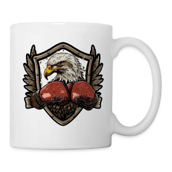 Eagle Boxer MMA - Mug blanc - blanc - Droite