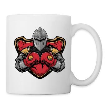 Knight Boxer MMA - Mug blanc - blanc - Droite