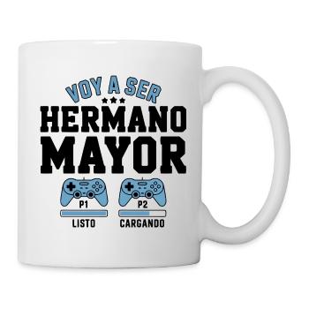Ich werde ein großer Bruder sein - Tasse - Weiß - Rechts