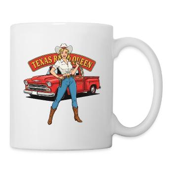 Texas Queen Pinup - Mug - white - Right