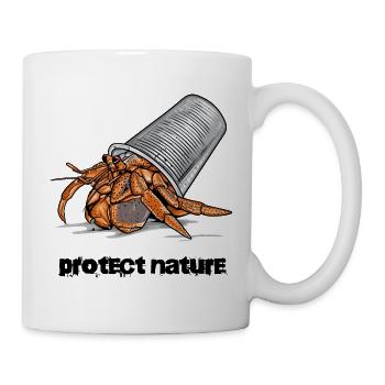 Hermit Crab Garbage - Mug - white - Right