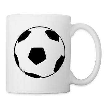 Football - Mug blanc - blanc - Droite