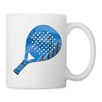 PADEL Racket Shirt, Hoodie, Bag, Socks - Mug - white - Right