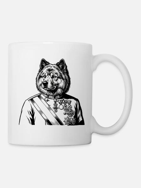 Eurasier | Royal - Tasse - Weiß