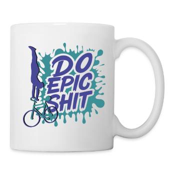 Artistic cycling, artistic cycling, indoor cycling - Mug - white - Right