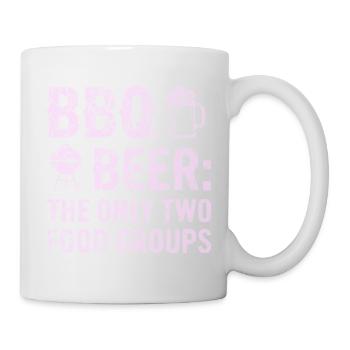 T-shirt barbecue, sweat à capuche, idée cadeau pour Grill Master - Mug blanc - blanc - Droite