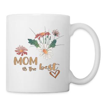 Meilleur bouquet de maman - Mug blanc - blanc - Droite