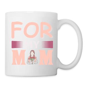 Meilleure chemise cadeau de maman pour ma mère - Mug blanc - blanc - Droite
