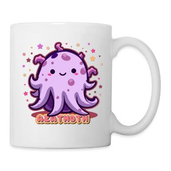 Niedlicher Azathoth kosmischer Horror Lovecraftianer - Tasse - Weiß - Rechts