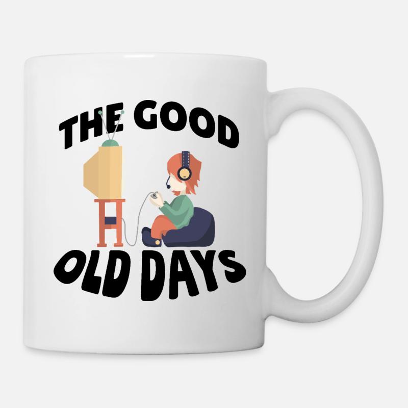 The Good Old Days - Mug - white