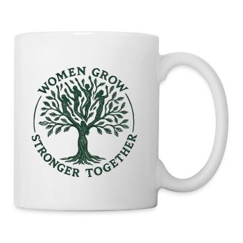 Les femmes grandissent fortement ensemble - Mug blanc - blanc - Droite