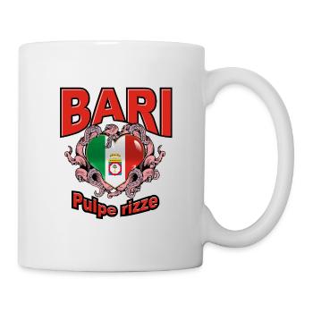 Cœur Bari des Pouilles - Mug blanc - blanc - Droite