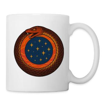 Cosmic Ouroboros Emblem - Mug - white - Right