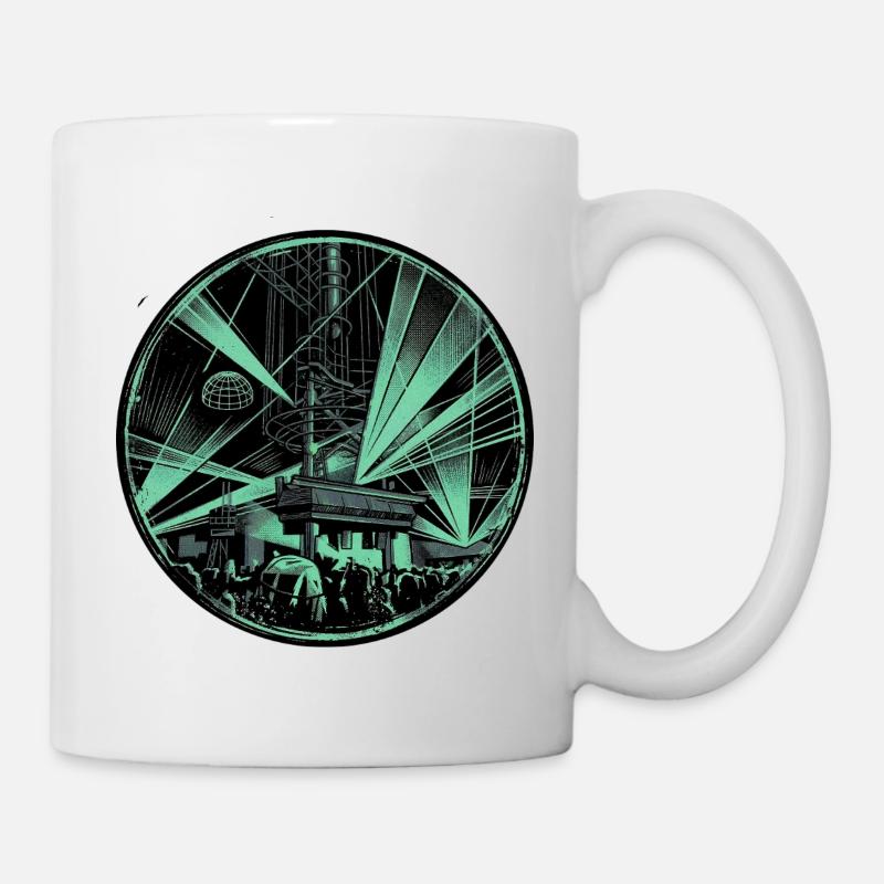 Techno Generation Electro - Mug blanc - blanc