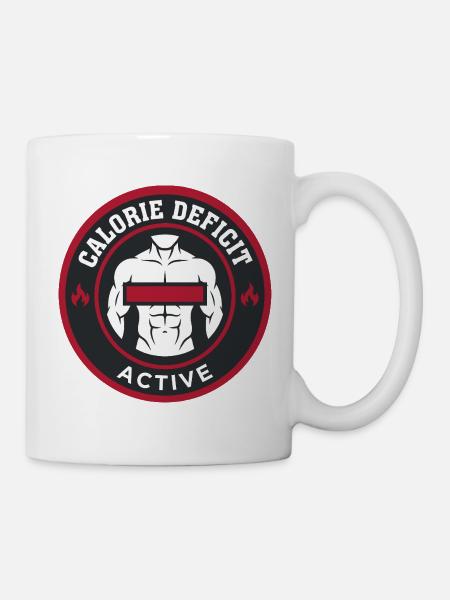 Schnittsaison Bei Reduziertem Kaloriendefizit - Tasse - Weiß