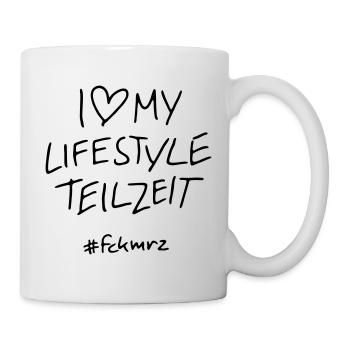 Lifestyle Time - Mug - white - Right