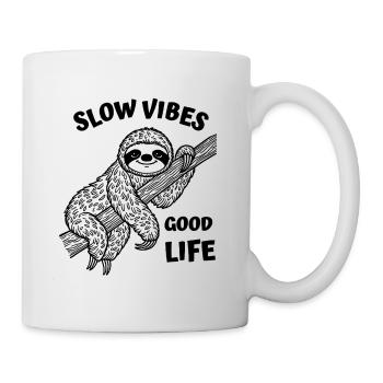 Sloth Resting on a Branch - Mug - white - Right