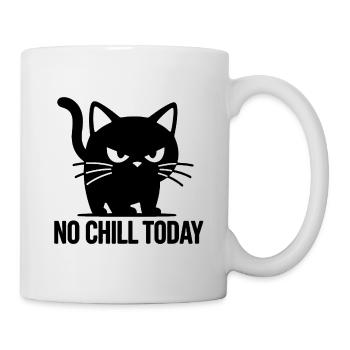 Gato gruñón No Chill Today - Mug - white - Right