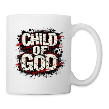 Child Of God Streetwear Vintage - Mug - white - Right