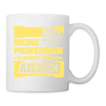 Spruch Aileen - Tasse - Weiß - Rechts