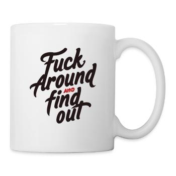 FaFo BLACK - Mug blanc - blanc - Droite