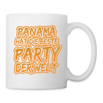 Urlaub Panama - Tasse - Weiß - Rechts