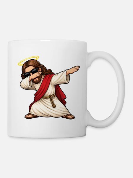 Dabbing Jesus - Mug - white