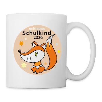 Schulkind 2026  - Tasse - Weiß - Rechts