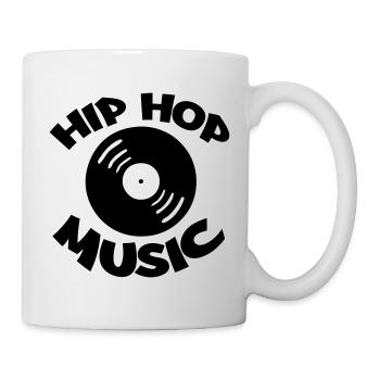 Hip Hop Music - Tasse - Weiß - Rechts
