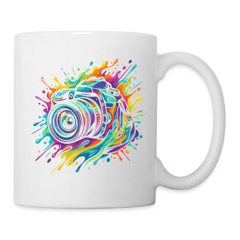 Photographe photo photo SLR - Mug blanc - blanc - Droite