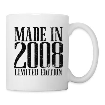 Made in 2008 Vintage Vintage Birthday Gift - Mug - white - Right