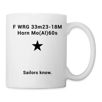 Lighthouse Old Weser - Sailing North Sea Baltic Sea - Mug - white - Right